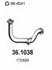 ASSO 36.1038 Exhaust Pipe